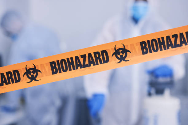 Professional Biohazard technician working in North Palm Springs, CA